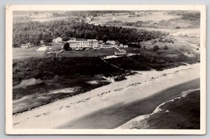 Scarborough Beach ME RPPC Maine Atlantic House And Cottages Postcard W21