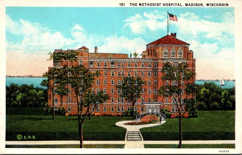 Wisconsin Madison The Methodist Hospital 1946