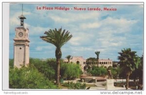 Bella Plaza, Monumento de Hidalgo y Palacio Municipal, Nuevo Laredo, Mexico 1968