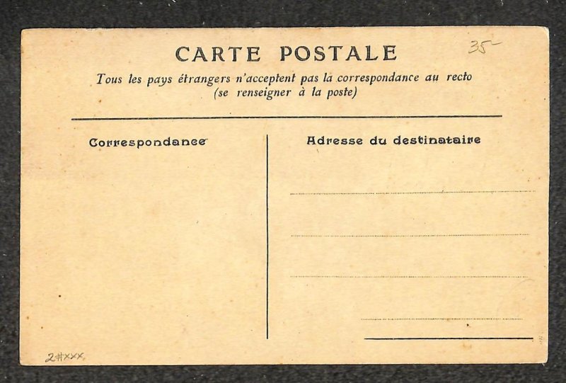 FRANCE ROMANCE BED COMIC ALCOHOL MECHANICAL NOVELTY POSTCARD (c. 1910)