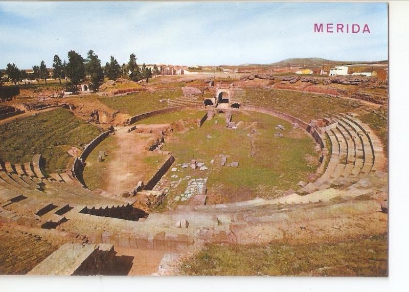 Postal 031570 : Merida. Anfiteatro romano. Vista general
