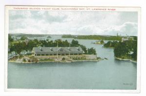 Thousand Islands Yacht Club, Alexandria Bay, St. Lawrence unused Postcard