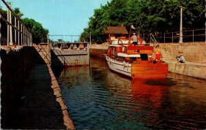 Canada Ontario Locks At Bobcaygeon