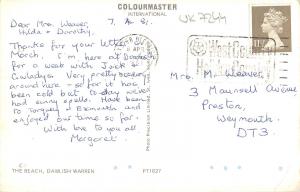 uk7244 the beach dawlish warren uk