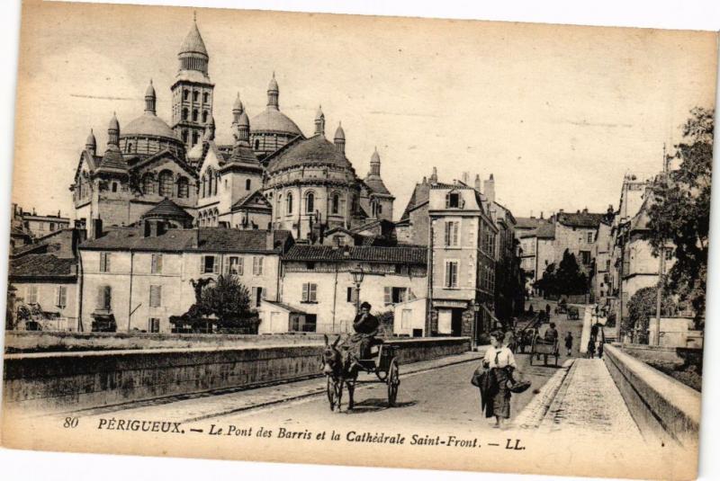 CPA PÉRIGUEUX-Le Pont des Barris et la Cathédrale St-Front (232662)