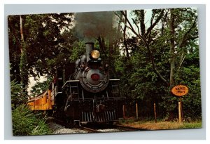 Vintage 1960's Postcard The Strasburg Railroad Locomotive Strasburg Pennsylvania
