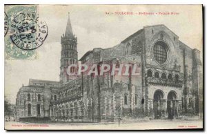 Old Postcard Toulouse St Sernin North Facade