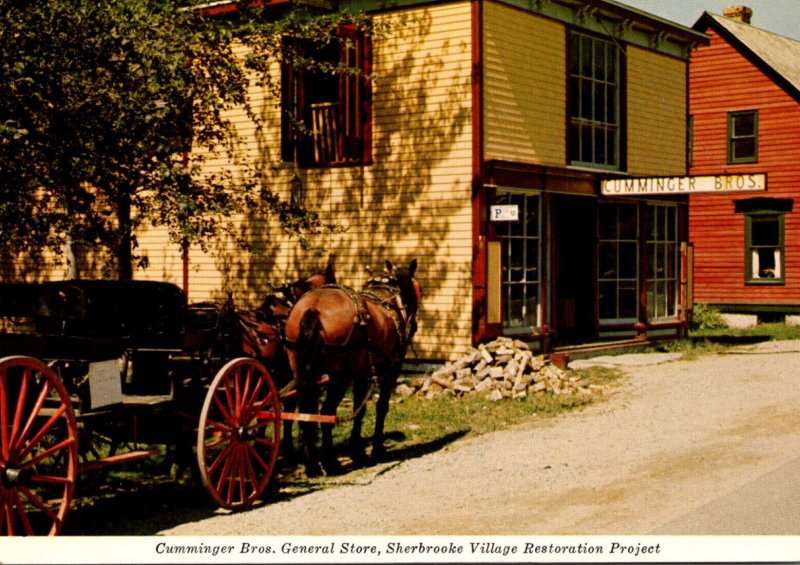 Canada Nova Scotia Sherbrooke Village Restoration Cumminger Brothers General ...