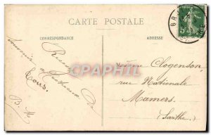 Postcard The Benedictine Abbey De Solesmes The Celebres Sculptures L & # 39As...