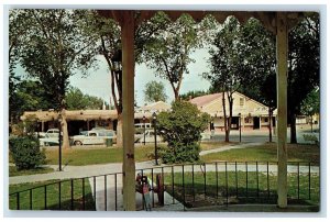 c1960 La Placita Dining Rooms Old Town Plaza Albuquerque New Mexico NM Postcard 