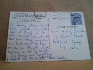 SC Myrtle Beach South Carolina Lake Arrowhead Campground Vintage Postcard