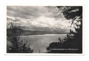 Austria RPPC Worthersee Portschach Freig d RLM Franz Schilcher RPPC Postcard