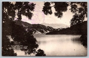 Mt. Fuji   Hakone  Japan  Japanese    Postcard   c1910