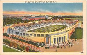 Buffalo Civic Stadium Buffalo, New York, NY, USA Stadium Postcard