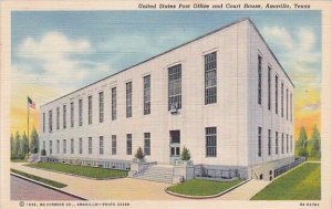 Texas Amarillo United States Post Office And Court House 1942