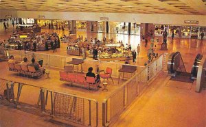 Main Lobby Interior View Dallas Love Field Airport Texas postcard