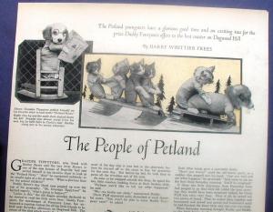 Magazine Article People of Petland Animal Story Harry Frees