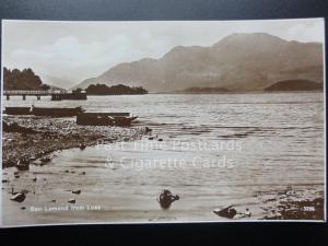 Ben Lomond from Luss, RP Old Postcard