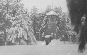 Ely Vermont YMCA Camp Billings Snow Scene Vintage Postcard K98060