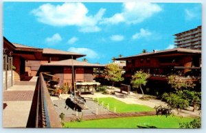KAANAPALI, MAUI Hawaii HI ~ Shopping Center WHALERS VILLAGE c1970s  Postcard