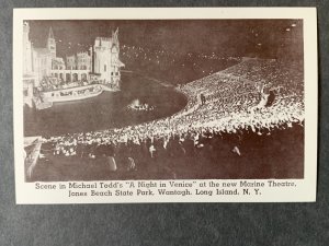 Jones Beach Marine Threatre Long Island NY Chrome Postcard H1208083248