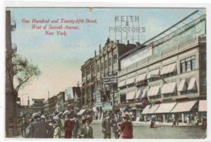 125th Street Keith & Proctor Theater Harlem New York City...