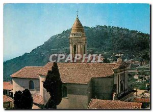 Modern Postcard The French Riviera in Natural Colors La Turbie A M St. Michae...