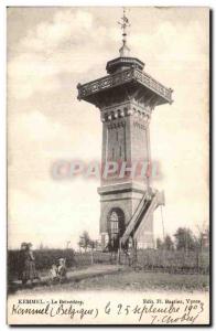 Belgie Belgium Kemmel Old Postcard Belvedere