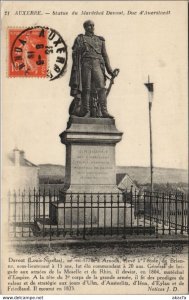 CPA AUXERRE Statue du Marechal Davout (1197487)