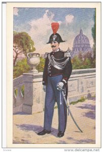 Gendarme In Tenuta Di Gala, ITALY, 1910-1920s
