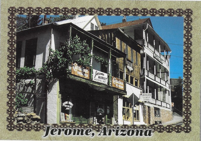 Jerome Arizona a Thriving Ghost Town Market Carnation Ice Cream Signs 4 by 6