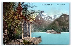 Postcard Vierwaldstattersee Tellskapelle Switzerland G63