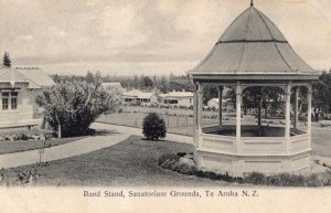 Bandstand Te Ahora Sanatorium Grounds New Zealand Rare Vintage Postcard