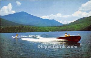 Water Skiing, Laek Placid Color photo by Herbert Lanks Water Skiing Unused 