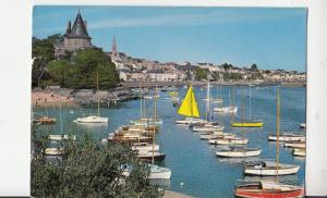 BF24444 pornic l a vue sur le port de plaisance et le   france  front/back image