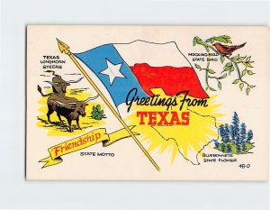Postcard Greetings From Texas