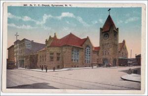 NY - Syracuse. New York Central RR Station