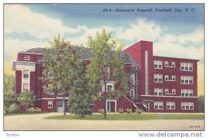 Exterior, Albemarle Hospital, Elizabeth City, North Carolina, 30-40s