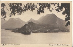 France Postcard - Lac d'Annecy - Duingt Et Le Massif Des Bauges - Ref 7878A