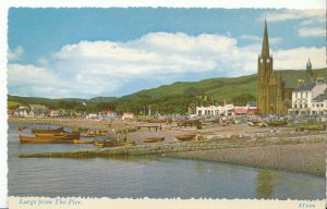 Scotland Postcard - Largs from The Pier - Ayrshire   V1798