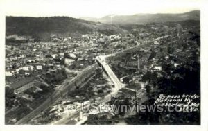 Real Photo - By Pass Bridge in Cumberland, Maryland