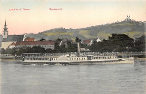 uk42066 donaupartie linz austria dampfer steamer