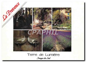 Postcard Modern Provence Terre de Lumiere South Images