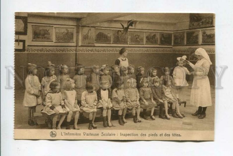 426490 BELGIUM Red Cross Association of Visiting Nurses children Vintage