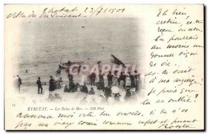 Old Postcard Etretat Les Bains de Mer