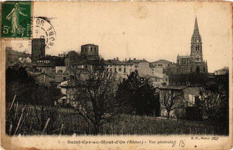 CPA Sain Cyr au Mont d'or - vue generale (572894)