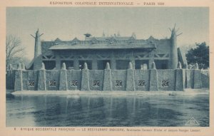 Postcard Exposition International Paris 1931 Afrique occidentale France