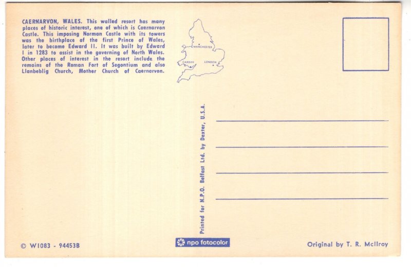 The Castle, Caernarfon, Gwynedd, Wales