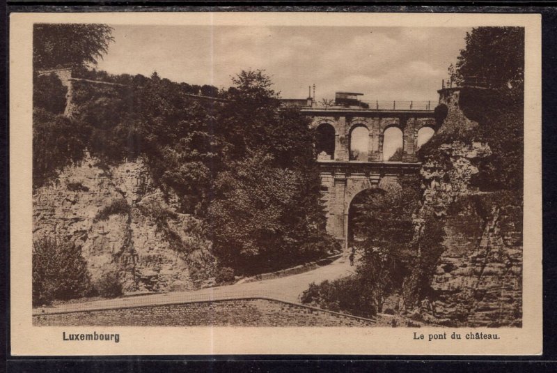 Le pont du Chteau,Luxembourg BIN