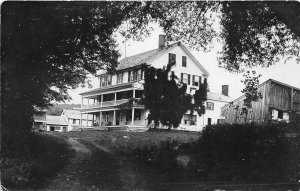 F86/ Bethel Vermont RPPC Postcard c1920s Silver Lake House?